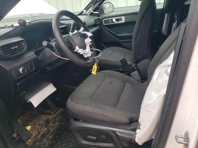 1FM5K8ABXLGA84771 - 2020 FORD EXPLORER POLICE INTERCEPTOR Ақ фото 7