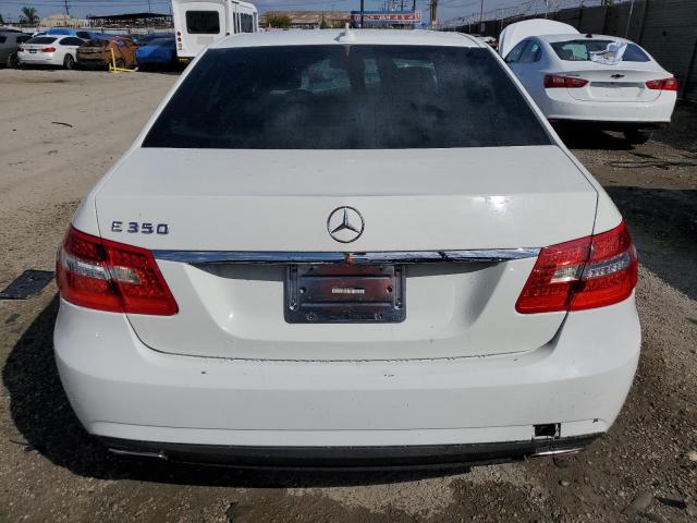 WDDHF5GB1BA386663 - 2011 MERCEDES-BENZ E 350 WHITE photo 6