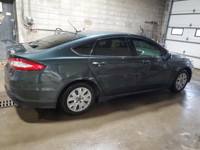 3FA6P0H76FR103655 - 2015 FORD FUSION SE GRAY photo 3