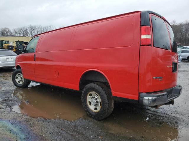 1GCWGGCA5D1169918 - 2013 CHEVROLET EXPRESS G2 RED photo 2