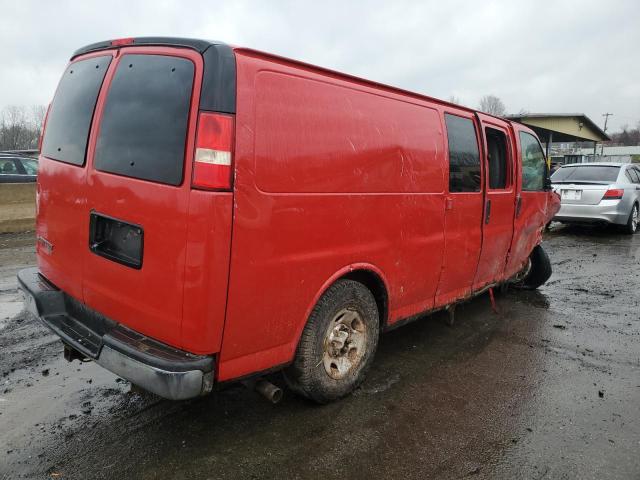 1GCWGGCA5D1169918 - 2013 CHEVROLET EXPRESS G2 RED photo 3