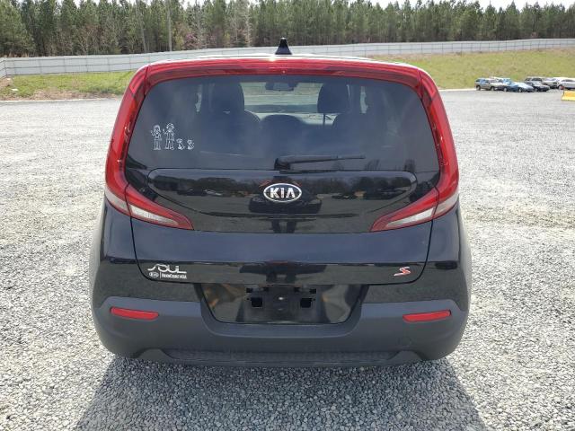 KNDJ23AU3L7119528 - 2020 KIA SOUL LX BLACK photo 6