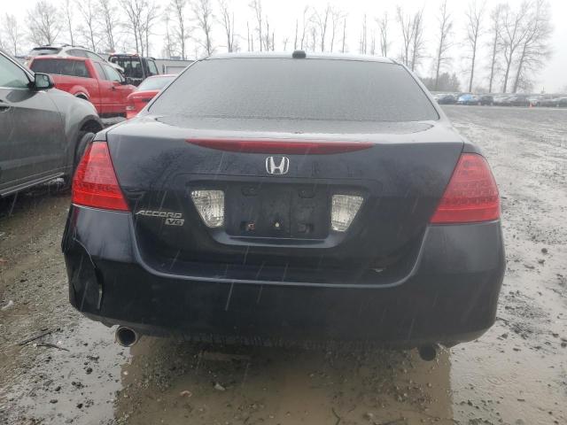 1HGCM66827A007166 - 2007 HONDA ACCORD EX BLACK photo 6