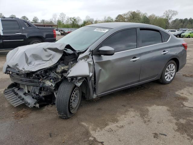 3N1AB7AP7HL702563 - 2017 NISSAN SENTRA S GRAY photo 1