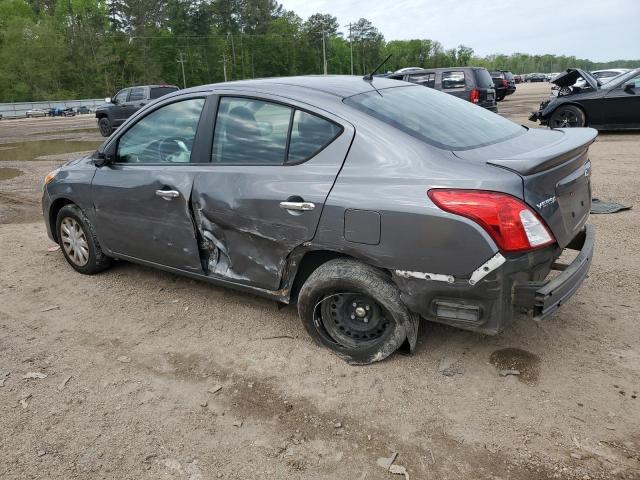 3N1CN7AP8KL820399 - 2019 NISSAN VERSA S CHARCOAL photo 2