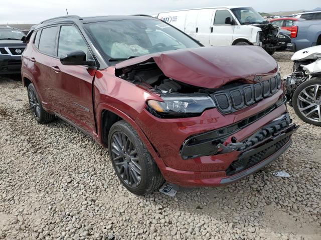 3C4NJDCB4NT207461 - 2022 JEEP COMPASS LIMITED RED photo 4