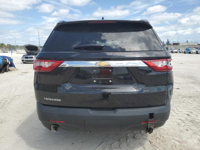 1GNERFKW6MJ124670 - 2021 CHEVROLET TRAVERSE LS BLACK photo 6