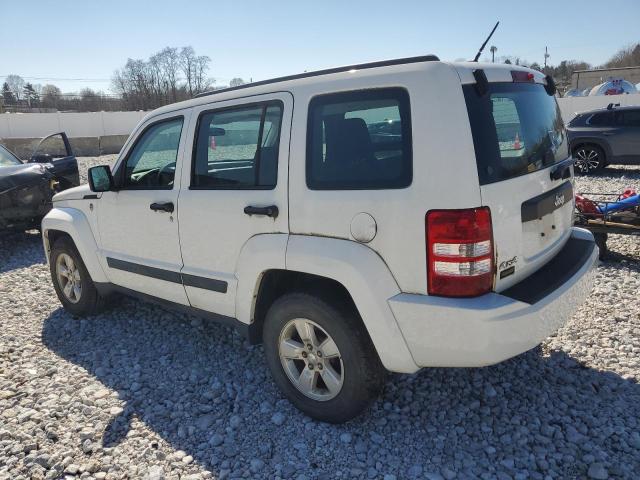 1J8GN28K99W532352 - 2009 JEEP LIBERTY SPORT WHITE photo 2