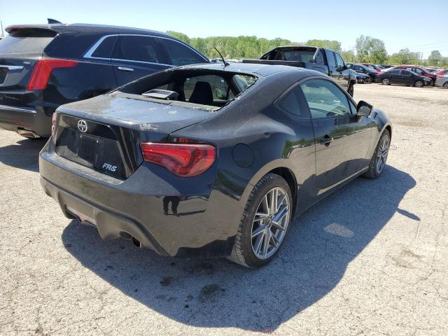 JF1ZNAA19E9704289 - 2014 TOYOTA SCION FR-S BLACK photo 3
