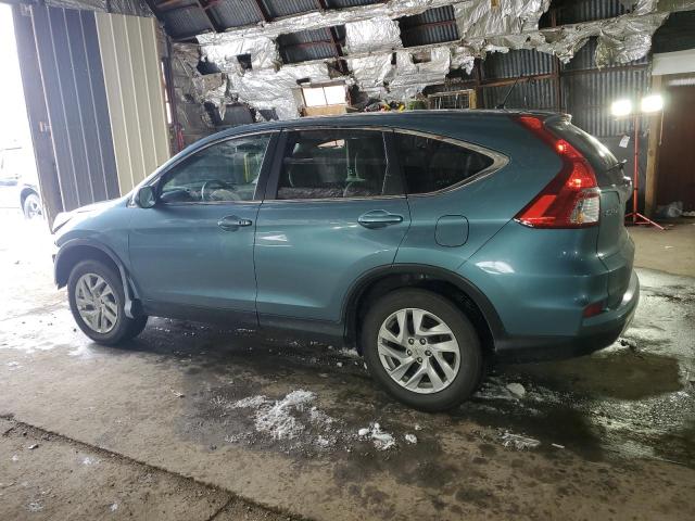 5J6RM4H55FL095689 - 2015 HONDA CR-V EX TEAL photo 2