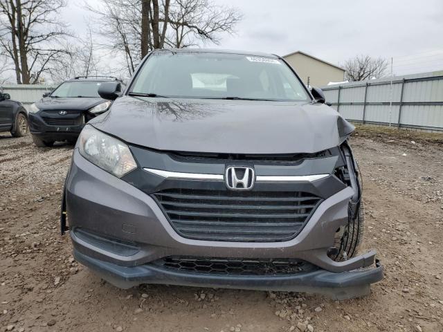 3CZRU6H39GM727829 - 2016 HONDA HR-V LX GRAY photo 5