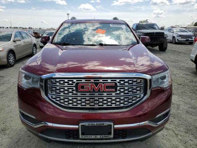 1GKKNXLS6HZ308558 - 2017 GMC ACADIA DENALI MAROON photo 5