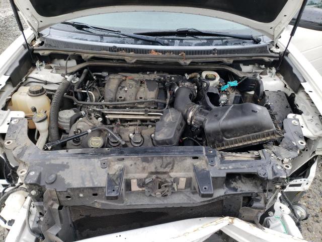 2FMGK5C86FBA04399 - 2015 FORD FLEX SEL WHITE photo 12