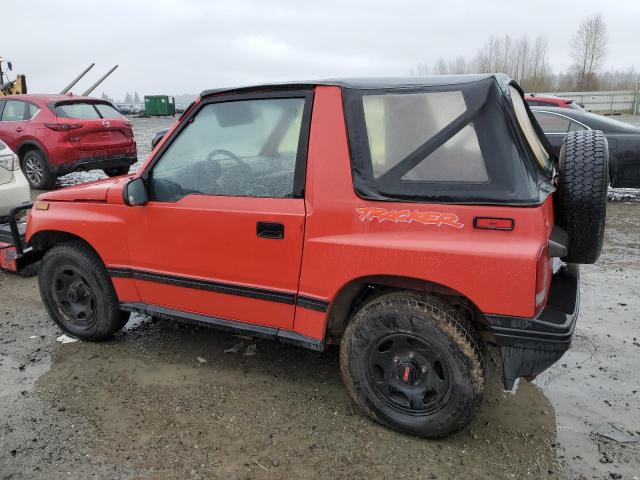 2CNBJ18U1N6907966 - 1992 GEO TRACKER RED photo 2