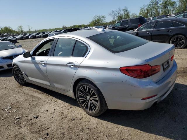 WBAJA5C31HG896281 - 2017 BMW 530 I SILVER photo 2