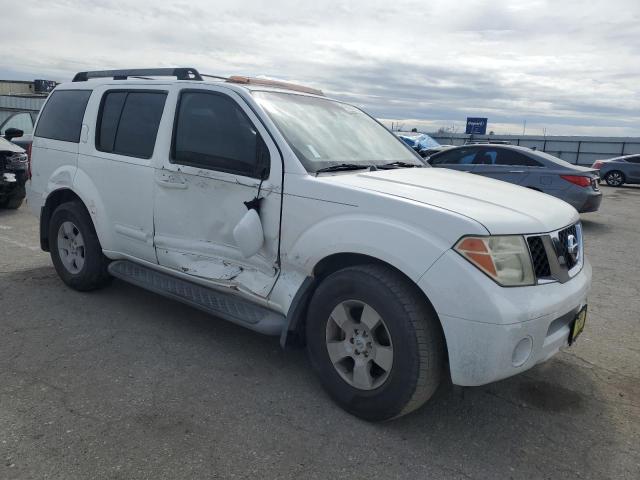 5N1AR18U36C603597 - 2006 NISSAN PATHFINDER LE WHITE photo 4