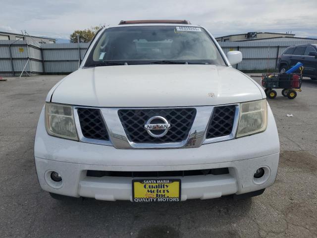 5N1AR18U36C603597 - 2006 NISSAN PATHFINDER LE WHITE photo 5