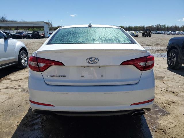 5NPE24AF7GH326370 - 2016 HYUNDAI SONATA SE WHITE photo 6