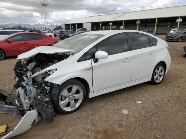 JTDKN3DU9C1585989 - 2012 TOYOTA PRIUS WHITE photo 1