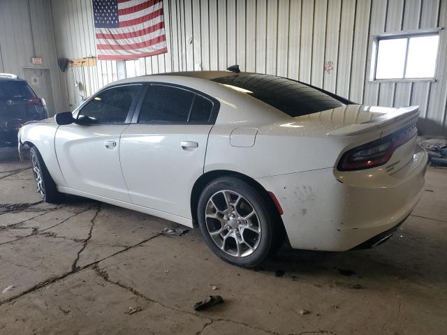 2C3CDXJG9FH897916 - 2015 DODGE CHARGER SXT WHITE photo 2