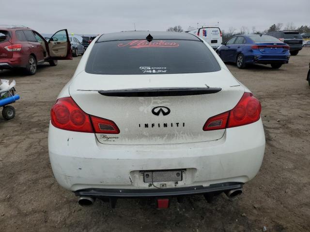 JNKBV61F77M803681 - 2007 INFINITI G35 WHITE photo 6