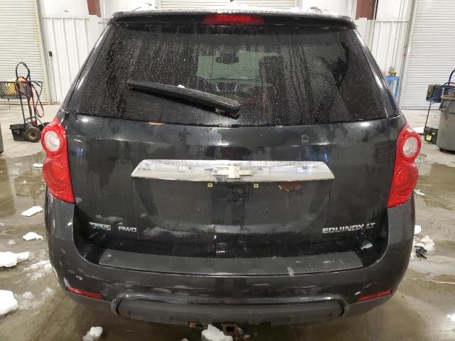 2GNFLEEK1C6137203 - 2012 CHEVROLET EQUINOX LT BLACK photo 6