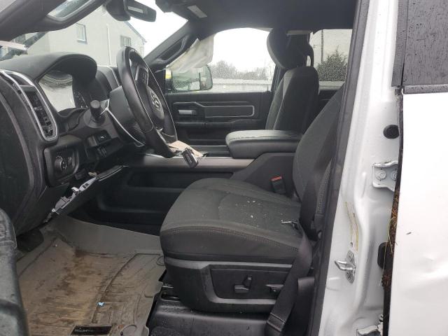 3C6UR5DL0NG222394 - 2022 RAM 2500 BIG HORN/LONE STAR WHITE photo 7