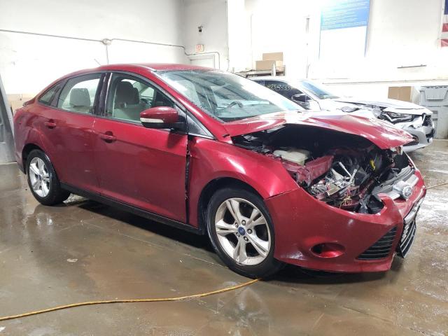 1FADP3F29DL151050 - 2013 FORD FOCUS SE RED photo 4