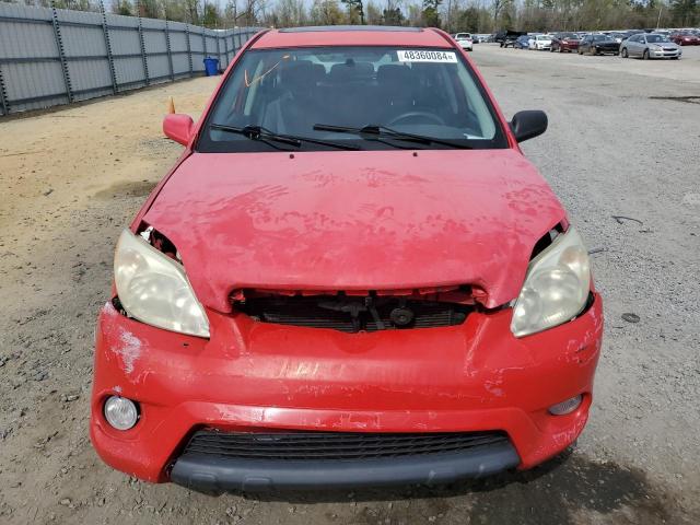 2T1KR32E75C366432 - 2005 TOYOTA COROLLA MA XR RED photo 5