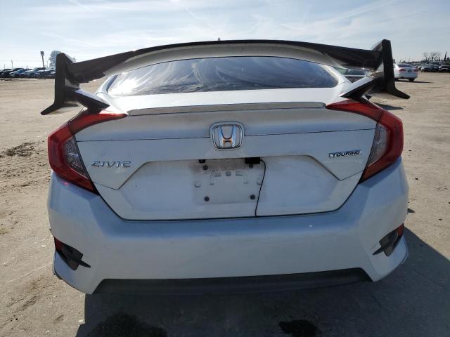 19XFC1F90HE213577 - 2017 HONDA CIVIC TOURING WHITE photo 6