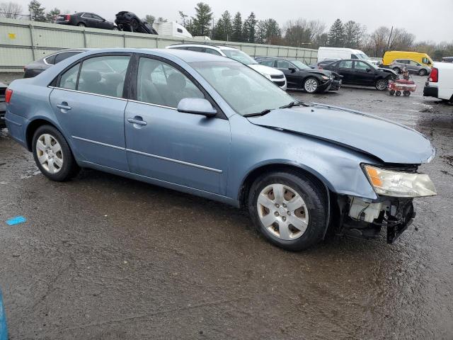 5NPET46C79H530035 - 2009 HYUNDAI SONATA GLS BLUE photo 4