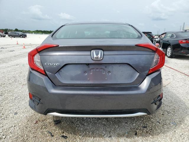 19XFC2F60KE015665 - 2019 HONDA CIVIC LX GRAY photo 6