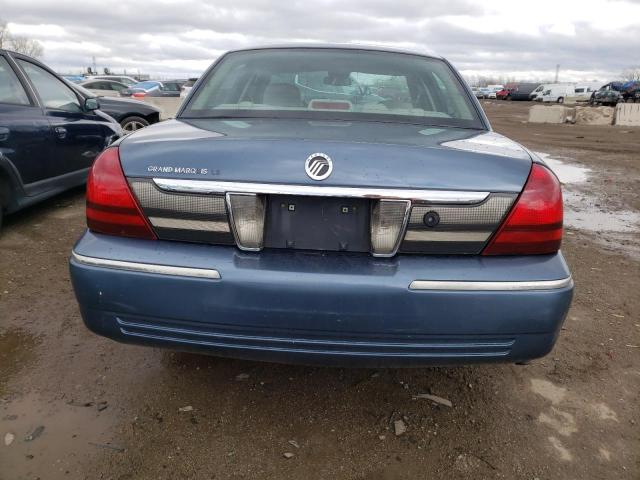 2MEFM75V97X623431 - 2007 MERCURY GRAND MARQ LS BLUE photo 6