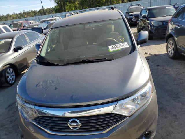 JN8AE2KPXE9106989 - 2014 NISSAN QUEST S GRAY photo 5