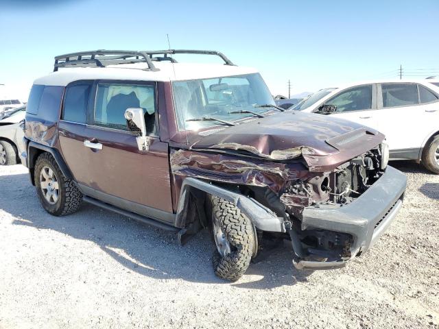 JTEZU11F070017407 - 2007 TOYOTA FJ CRUISER BURGUNDY photo 4