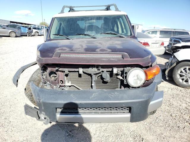 JTEZU11F070017407 - 2007 TOYOTA FJ CRUISER BURGUNDY photo 5