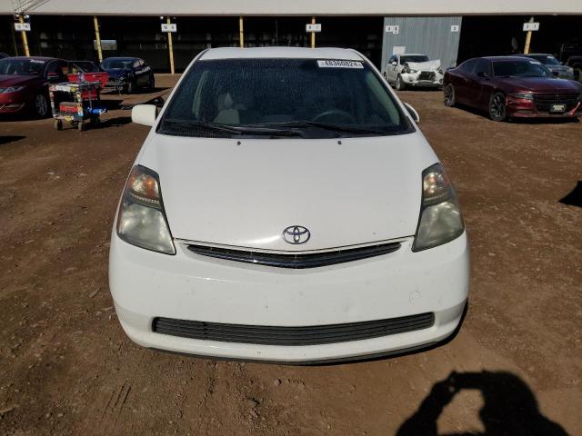 JTDKB20U383446476 - 2008 TOYOTA PRIUS WHITE photo 5