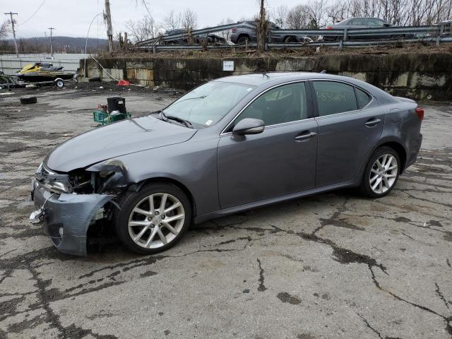 JTHCF5C28C5060278 - 2012 LEXUS IS 250 GRAY photo 1