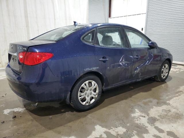 KMHDU4AD2AU146890 - 2010 HYUNDAI ELANTRA BLUE BLUE photo 3