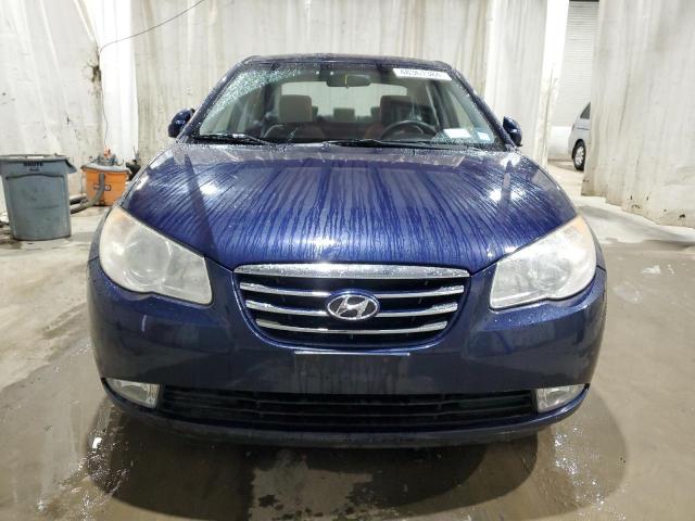 KMHDU4AD2AU146890 - 2010 HYUNDAI ELANTRA BLUE BLUE photo 5