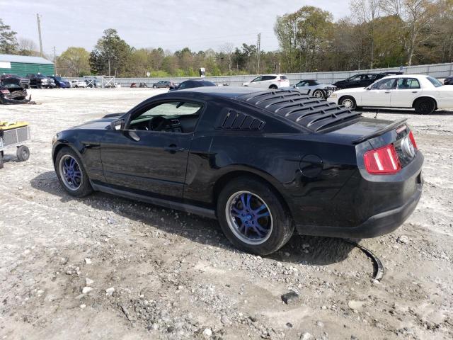 1ZVBP8AN2A5157821 - 2010 FORD MUSTANG BLACK photo 2