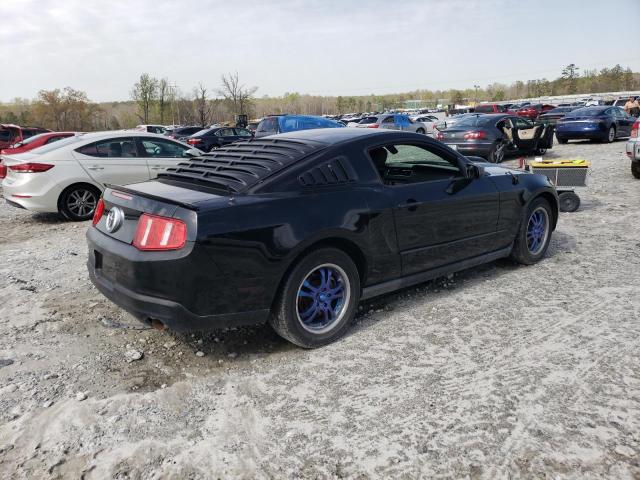 1ZVBP8AN2A5157821 - 2010 FORD MUSTANG BLACK photo 3