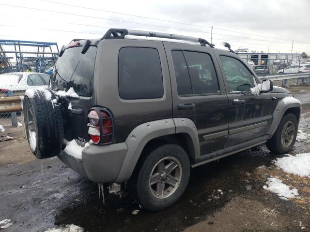 1J4GL38K35W667091 - 2005 JEEP LIBERTY RENEGADE GRAY photo 3