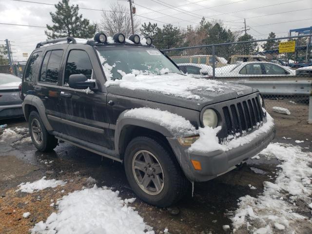1J4GL38K35W667091 - 2005 JEEP LIBERTY RENEGADE GRAY photo 4