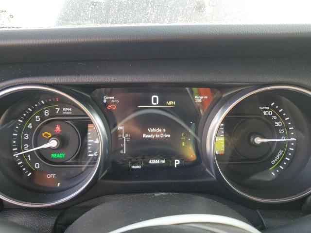 1C4JJXP62MW641934 - 2021 JEEP WRANGLER U SAHARA 4XE BLACK photo 9