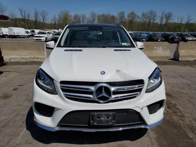 4JGDA5GB9HA880183 - 2017 MERCEDES-BENZ GLE 400 4MATIC WHITE photo 5