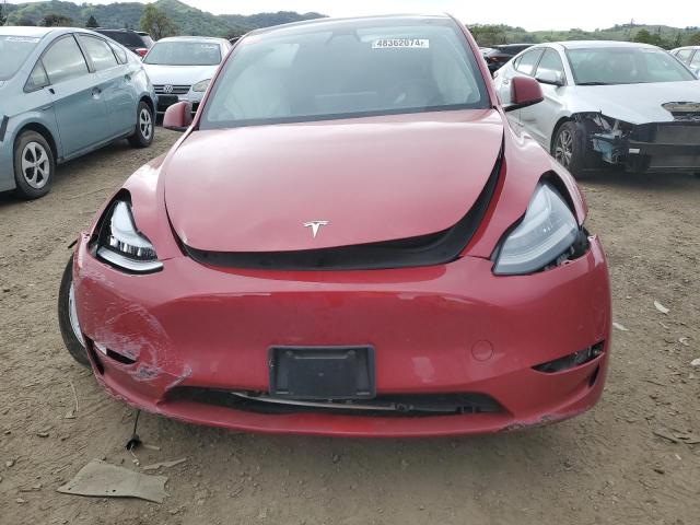 5YJYGDEE3MF181791 - 2021 TESLA MODEL Y RED photo 5