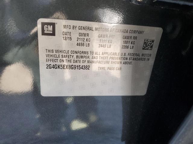 2G4GK5EX8G9154382 - 2016 BUICK REGAL 灰色 照片 12