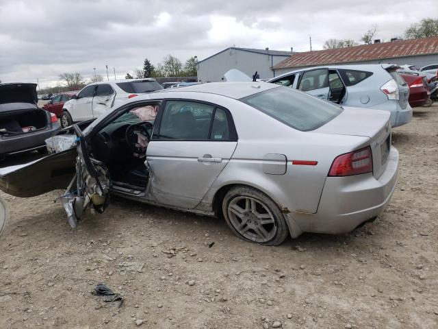 19UUA66268A010937 - 2008 ACURA TL SILVER photo 2