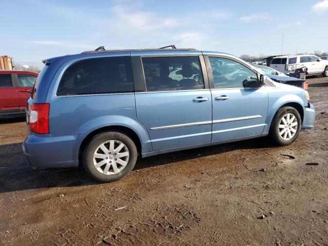 2C4RC1CG5CR208530 - 2012 CHRYSLER TOWN & COU TOURING L BLUE photo 3